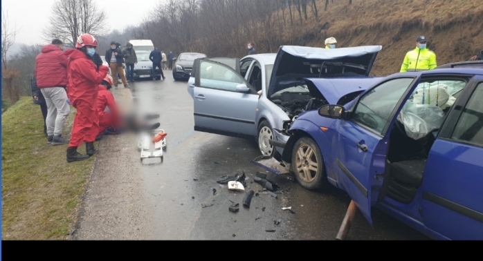 ACCIDENT în Cluj! O femeie de 74 de ani a fost rănită grav. FOTO